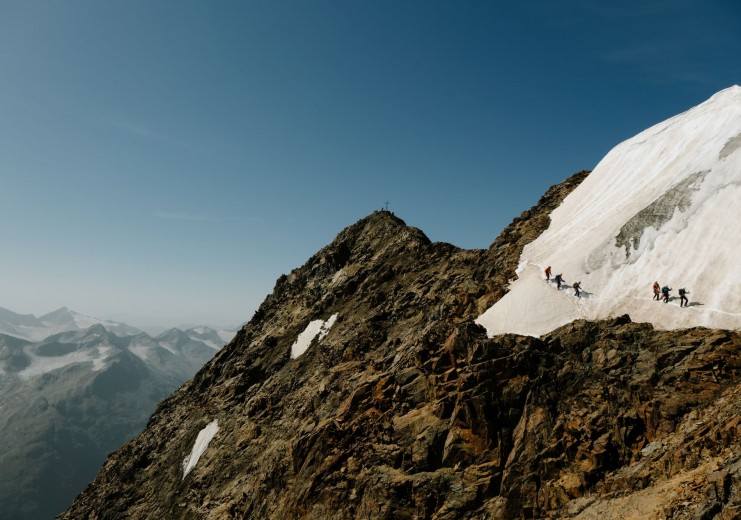 Die Wildspitze, der höchste Berg Tirols