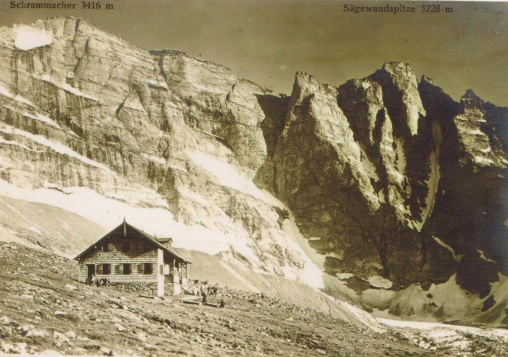 Geraer Hütte ca. 1900