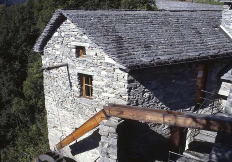 Alte Wassermühle in Loco, Onsernone-Tal