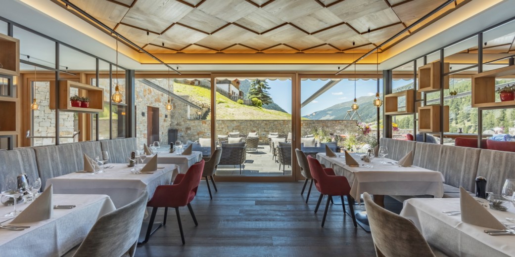 Das Restaurant im Almhotel