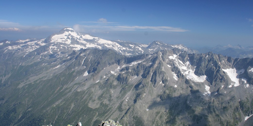 Ankogel (3.246 m), Blick vom Säuleck