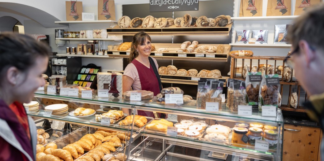 Verkaufsladen Bäckerei Giacometti
