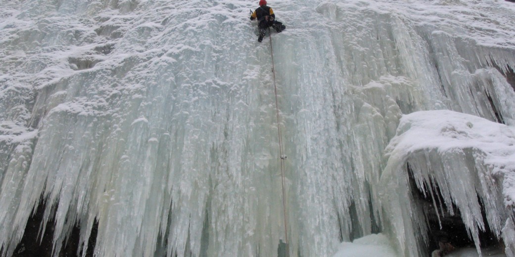 Eisklettern im Maltatal