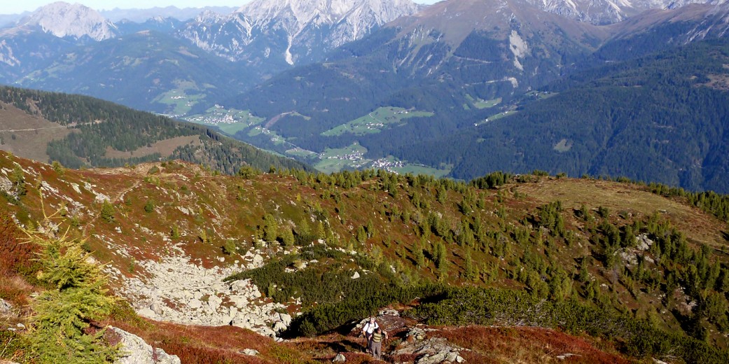Gailtaler Höhenweg mit Riebenkofel-Lumkofel und Lienzer Dolomiten