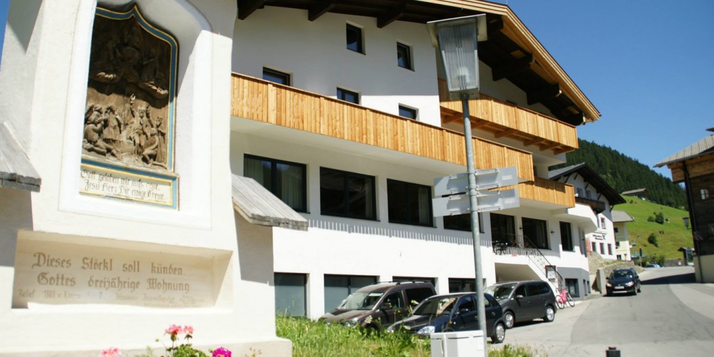 Blick auf den völlig neu renovierten Gasthof