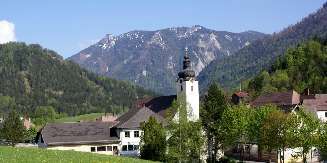 Lunz mit Scheiblingstein im Hintergrund