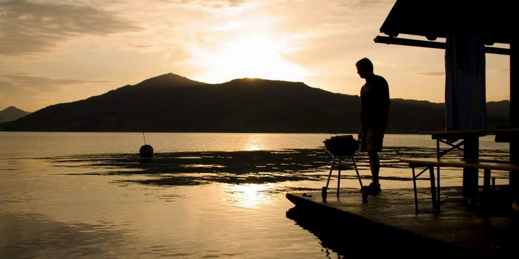 Grillen am See