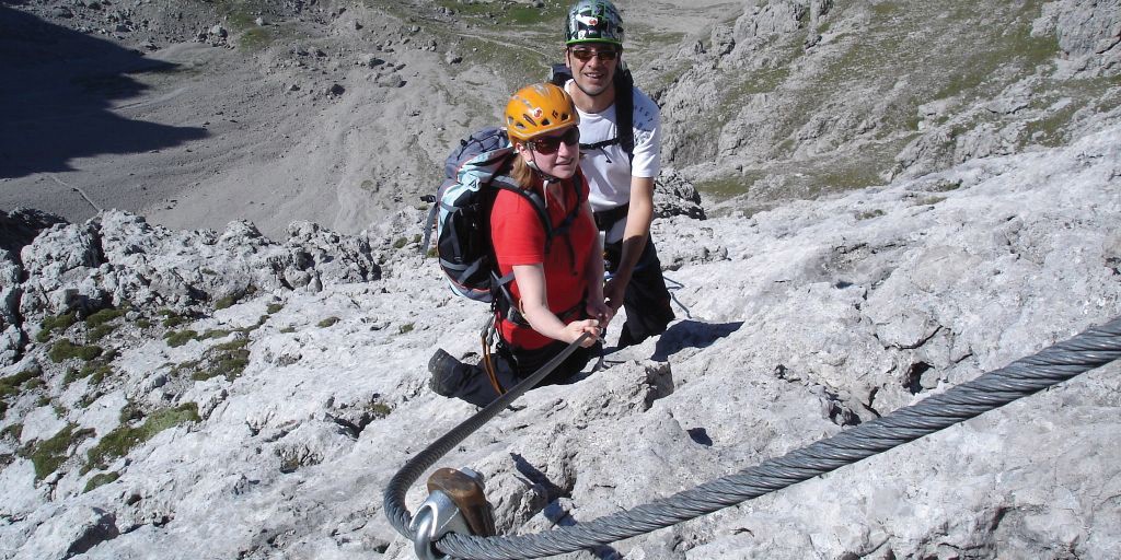 Klettersteig am Schermberg