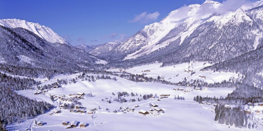 Winterliches Steinberg am Rofan