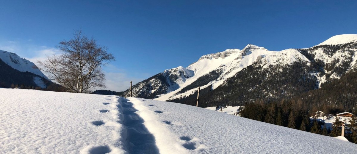 Winterwander in Steinberg am Rofan
