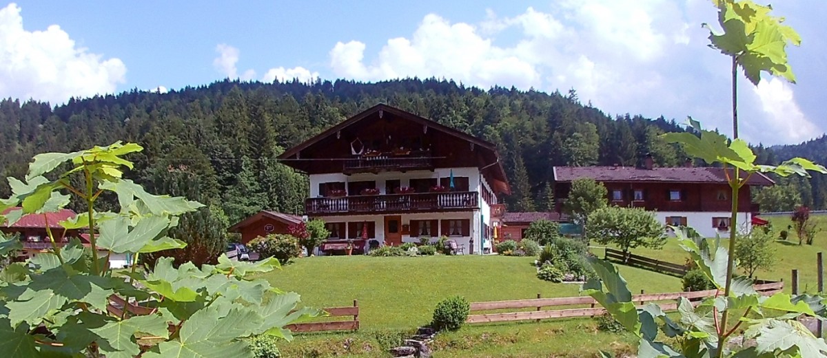 Haus Sennhofer im Sommer