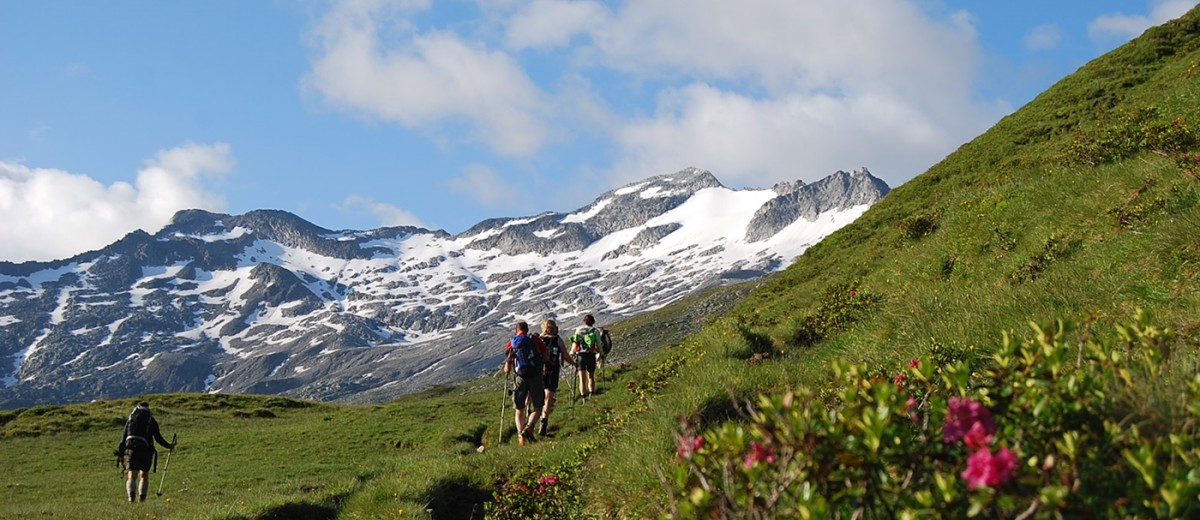 Der 2.886 m hohe Keeskogel ist der höchste Gipfel im Bergsteigerdorf Hüttschlag