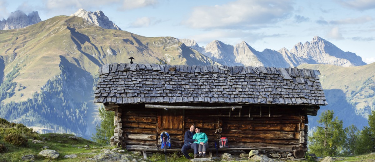 Hurdehütte (oder auch Halterhütte) „Zum guten Hirten“ am Obergailer Berg (1673 m)