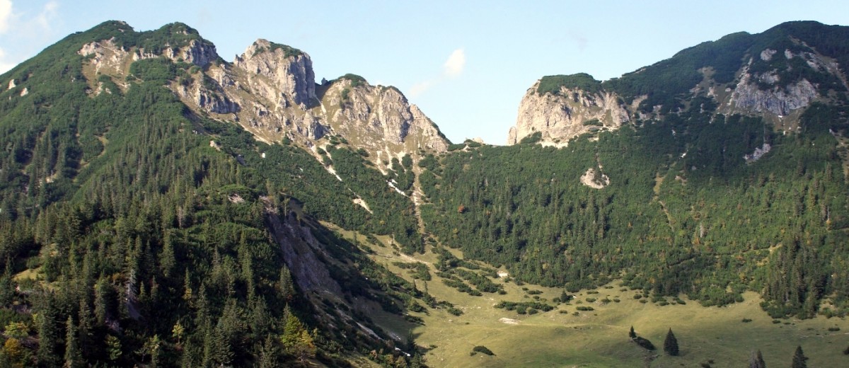 Der Bayerische und Tiroler Schinder (1.796 m / 1.808 m)
