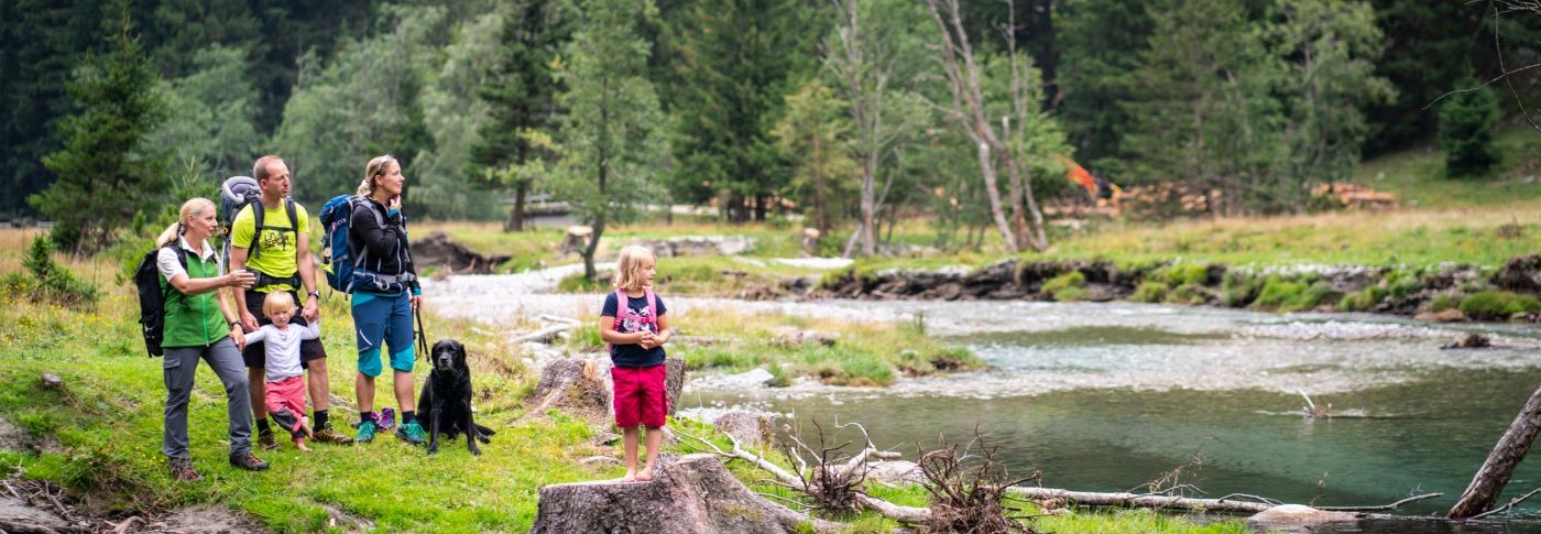 Familienwanderung mit einen Nationalpark Ranger