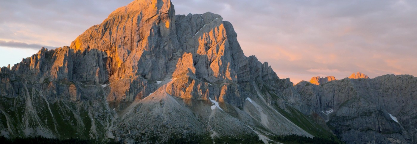 Der Pütia / Peitlerkofel ist noch immer alpinistisch interessant