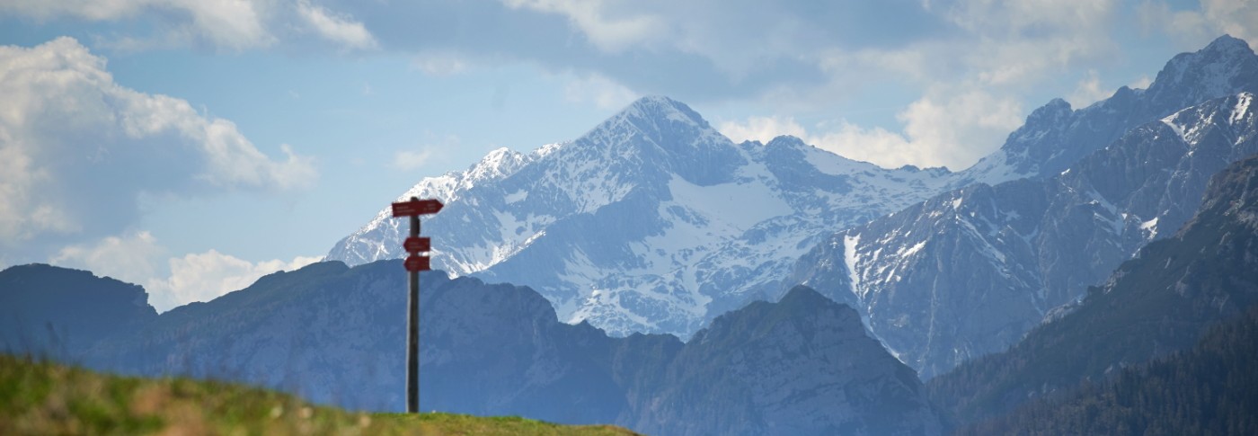 Blick von der Lepenatka (1.425 m)