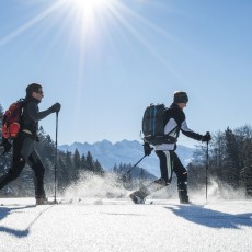 Schneeschuhwandern in Schleching