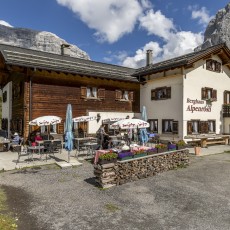 Das Berghaus Alpenrösli in Partnun