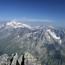 Ankogel (3.246 m), Blick vom Säuleck