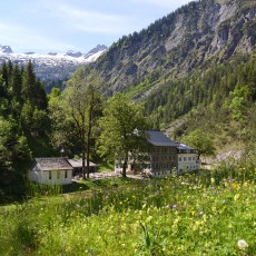 Der Alpengasthof Bad Rothenbrunnen in der Kernzone des Biosphärenparks