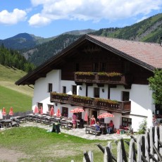Der Berggasthof im Sommer