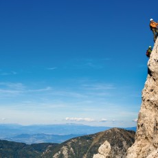 Klettersteig auf den Lärchenturm