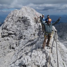 Bergsteigen in den Julischen Alpen