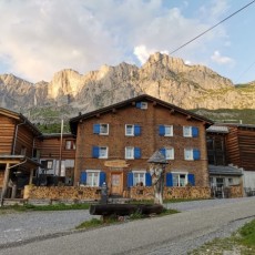 Das Berghaus Sulzfluh in Partnun