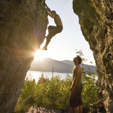 Bouldern am Attersee