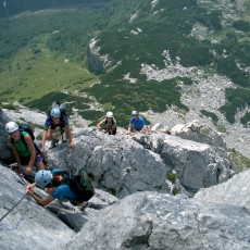 Klettersteig Cellon-Senza confini