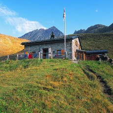 Die Chamanna da Linard CAS im Sommer