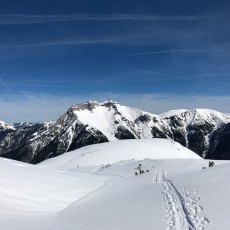 Blick zum Guffert vom Schlagkopf