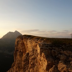 Sonnenuntergang genießen am Crëp dales Dodesc / Zwölferkofel