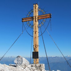 Europakreuz auf der Großen Kinigat (2.689 m)