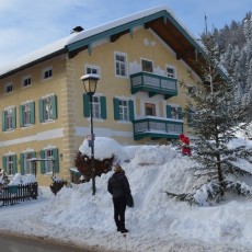 Haus Spitzsteinblick im Winter