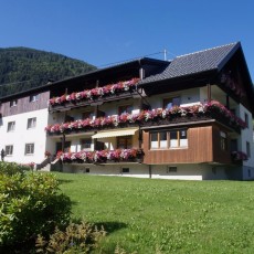 Das Gästehaus von Westen