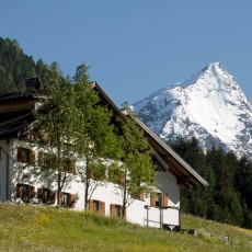 Das Gästehaus im Frühling