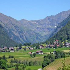 Blick auf Hintergöriach