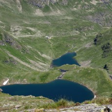 Landawierseen mit der gleichnamigen Hütte