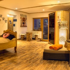 Sauna im Hotel Alpengarten