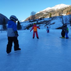 Eislaufplatz am Sportplatz in Göriach