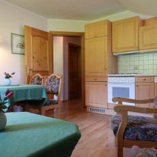 Die Apartments sind im Landhausstil eingerichtet