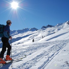 Auf Skitour zum Keeskogel