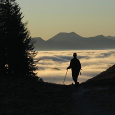 Ausblick kurz vor der Ackeralm