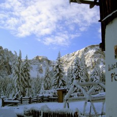 Lüch Fossè am Fuße der Puezgruppe