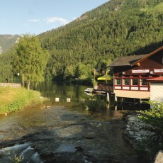 Die Seeterrasse am Lunzer See