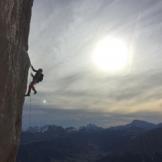 Klettern am Peitlerkofel