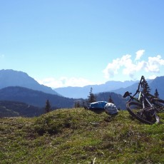 Auf Mountainbike-Tour mit Powderworld rund um Kreuth