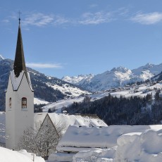 Die Propstei St. Gerold im Winter